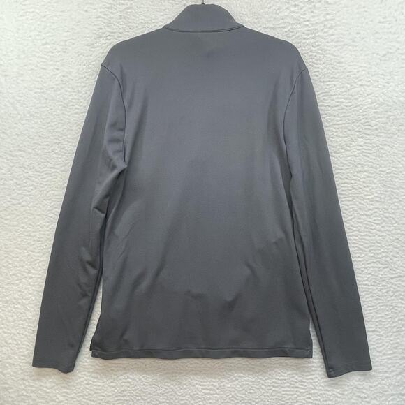 Cuts Pullover Mens Medium Gray Quarter Zip Performance Pockets Golf MF10341N - Picture 2 of 12